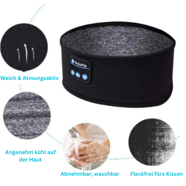 SleepTune™ – Bluetooth-slaapmasker voor een ontspannen en herstellende slaap [1 + 1 Gratis]