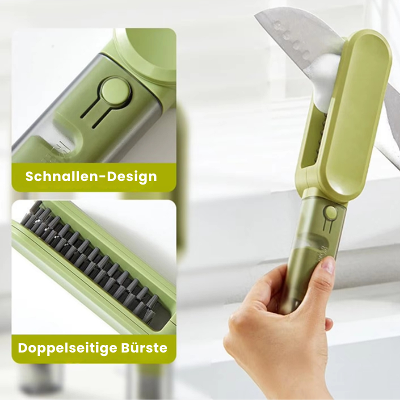 CleanCraft™ – 3-in-1 reinigingsborstel voor messen, bestek en meer [50% Korting]