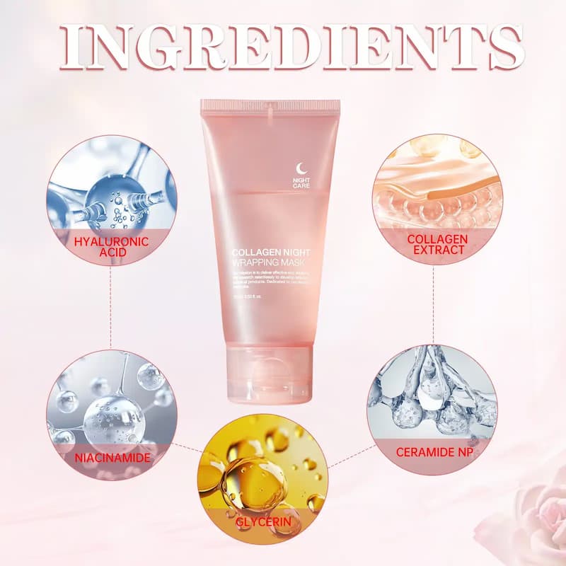 CollaBloom™ – Collageen Nachtmasker voor Stralende & Stevige Huid