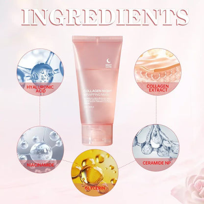 CollaBloom™ – Collageen Nachtmasker voor Stralende & Stevige Huid