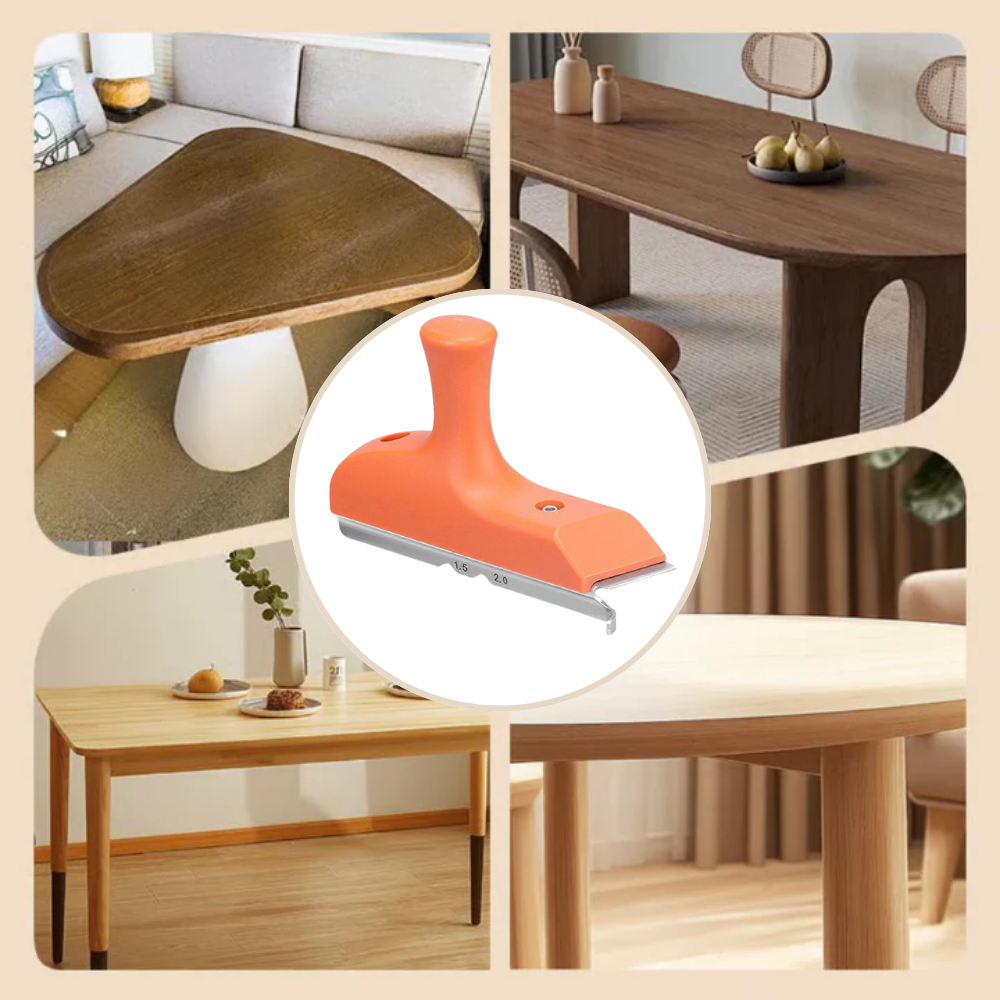 EdgeCraft™ – 3-in-1 Kantensnijder voor Tapijt, Laminaat & Behang