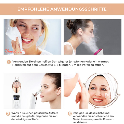 PoreGlow™ – Blackhead Verwijderaar Set voor Diepe Porenreiniging