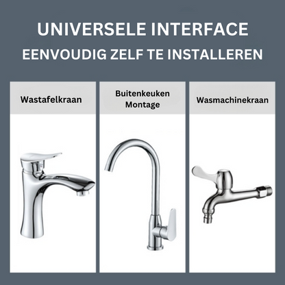 TwistTap™ – 1080° Draaibare Verlengkraan voor Flexibele Waterstroming