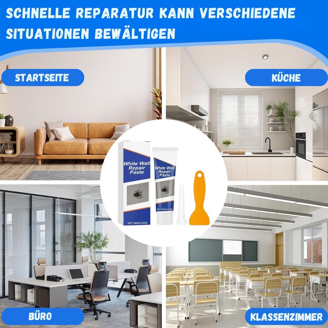 WandFix™ – Snelle en eenvoudige muurreparatiepasta voor gladde oppervlakken [1 + 1 Gratis]