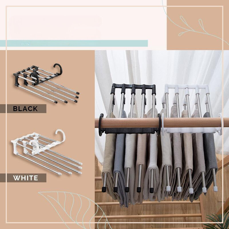 MultiRack™ – Ruimtebesparende Kledingkast Organizer van Roestvrij Staal