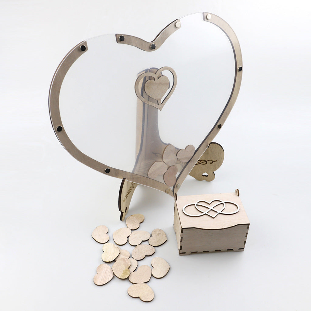 LoveScribe™ – Hart-gastenboek voor onvergetelijke, liefdevolle herinneringen [50% Korting]