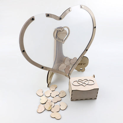 LoveScribe™ – Hart-gastenboek voor onvergetelijke, liefdevolle herinneringen [50% Korting]