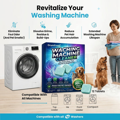 FreshCycle – Voor een hygiënisch schone wasmachine & fris ruikende was | 50% korting