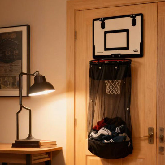 HoopHamper – De basketbal-wasmand voor speelse orde [50% korting]