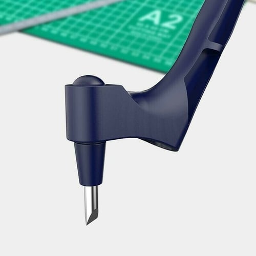 CraftEdge™ Precisie Snijgereedschap – 360° Draaimes voor DIY & Knutselen