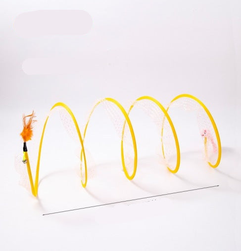 ViraWhirl – Interactief Kattenspeelgoed met Sisal & Veerhanger [1+1 Gratis]