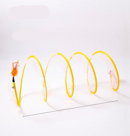 ViraWhirl – Interactief Kattenspeelgoed met Sisal & Veerhanger [1+1 Gratis]