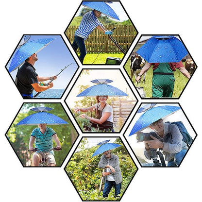 ShadeCap™ – Buiten Zonnescherm met Dubbele Schermoppervlakte [50% Korting]