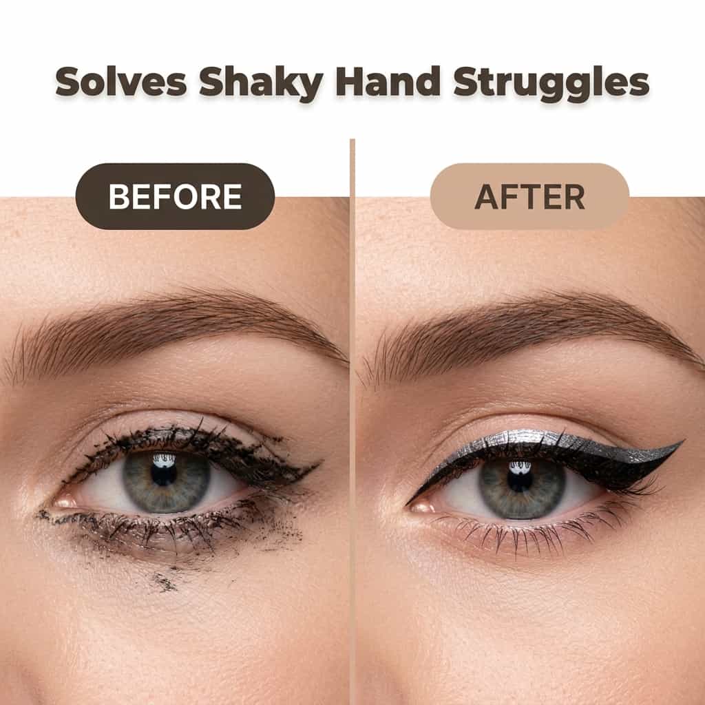 GlamEye – Perfecte Eyeliner-finish in seconden | 50% korting