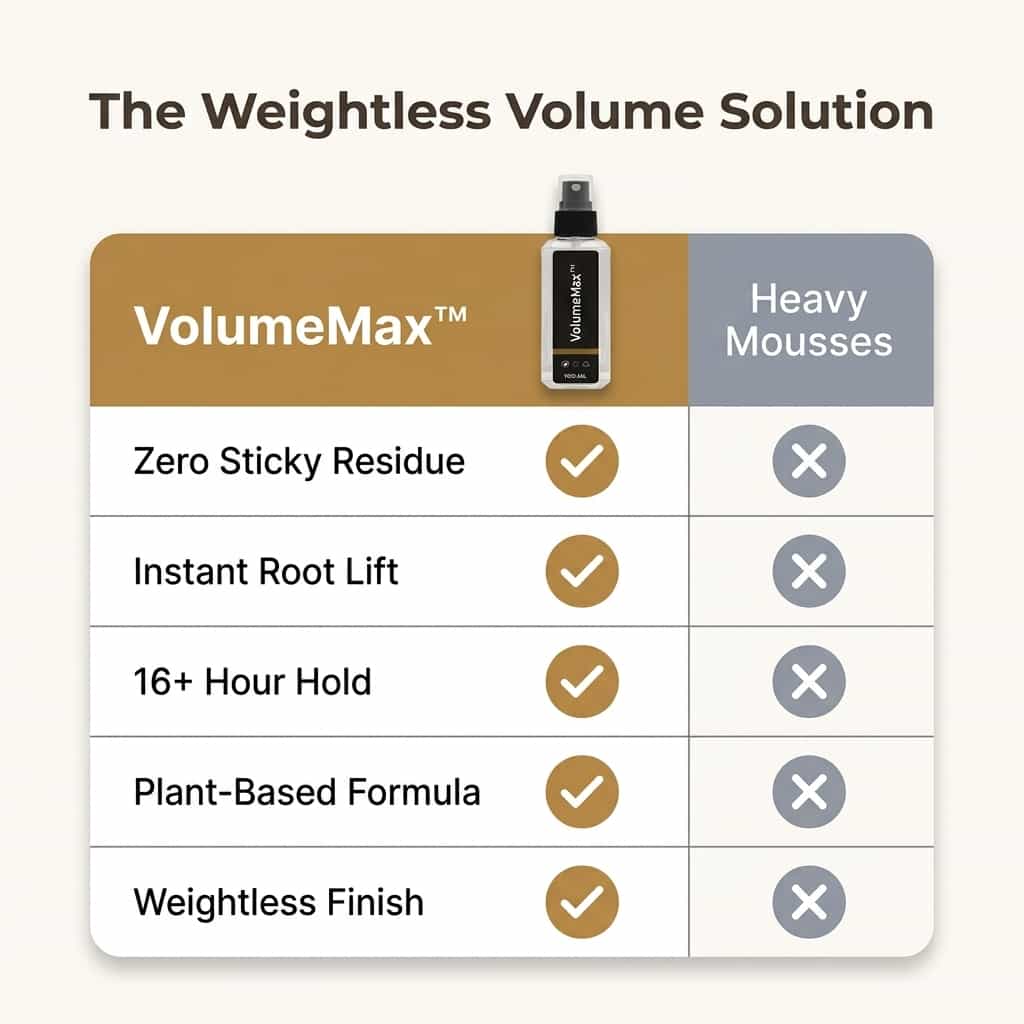 VolumeMax – Directe Haarvolume-Boost voor zichtbaar voller haar [1 + 1 Gratis]