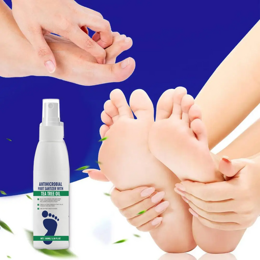 FootCare™ – Antimicrobiële spray voor diepe hydratatie en effectieve voetverzorging [1 + 1 Gratis]