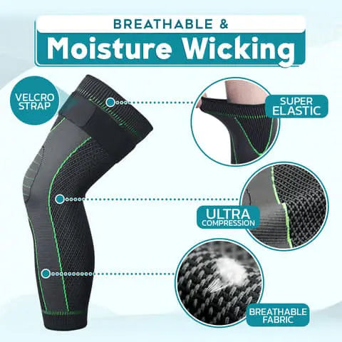 KneeFlex™ – Kniebeschermers voor optimale steun & blessurepreventie [50% Korting]