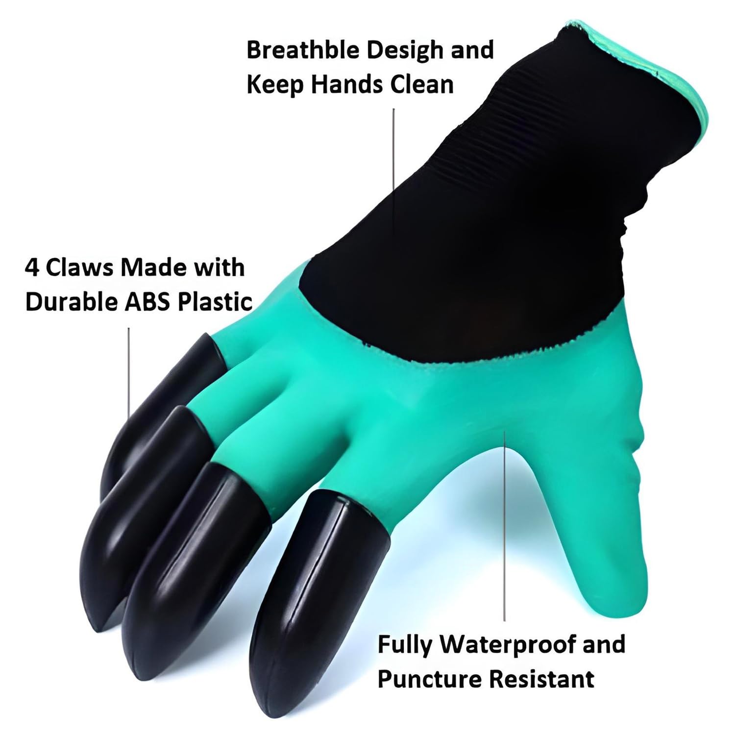 DigMaster™ - Beschermende tuinhandschoenen met klauwen [1 + 1 Gratis]