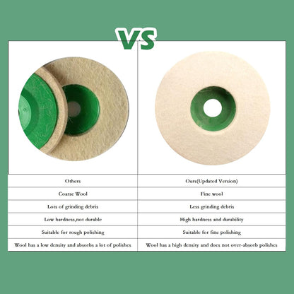 PolishMax™ - Viltpolijstschijf (set van 3) [1 + 2 Gratis]