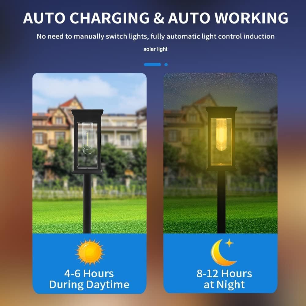 SolarPath™ – Zonne-tuinlampen met warm wit licht en efficiëntie [50% Korting]