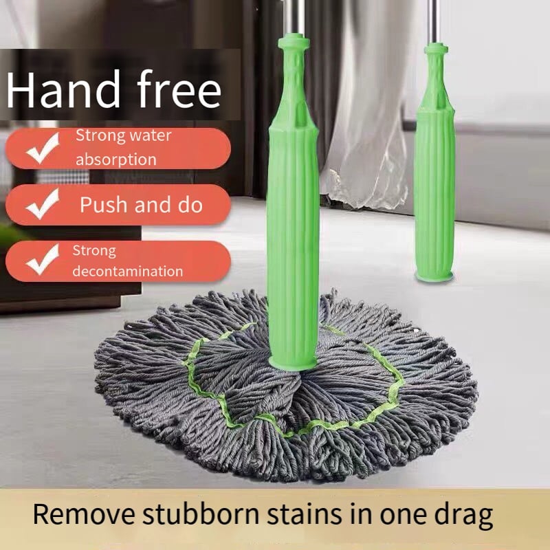 GlideSweep™ – 2-in-1 droogdoekmop voor moeiteloos glanzende vloeren zonder rugbelasting [50% Korting]