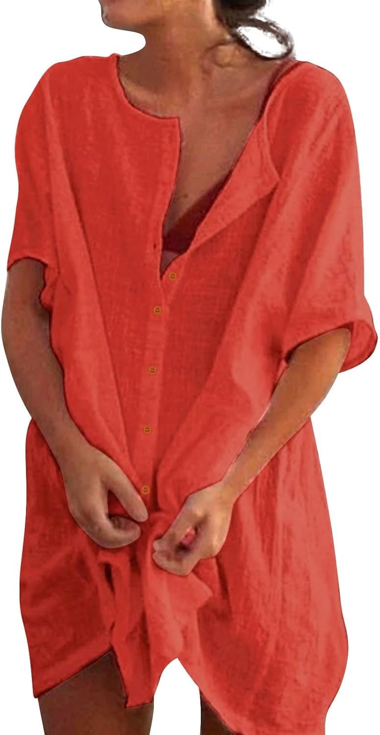 Franka™ - Katoenen linnen overhemd [50% Korting]