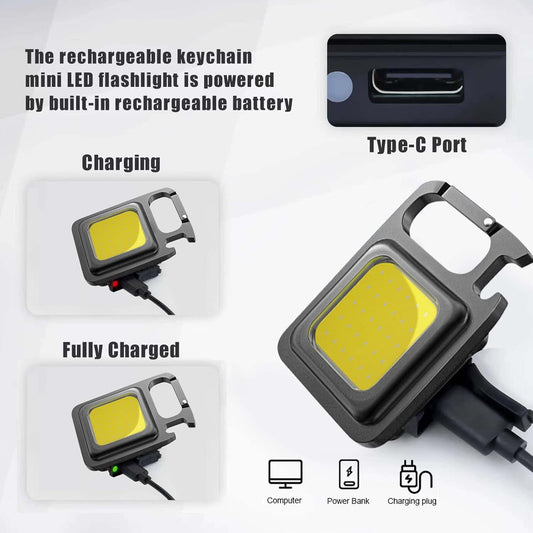 ChainLight™ - Multifunctionele draagbare, oplaadbare noodverlichting [1 + 1 Gratis]