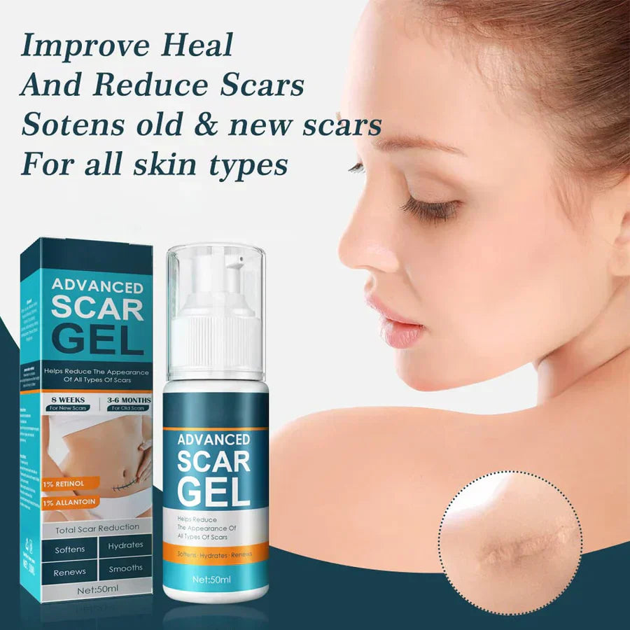 ScarGel™ - Zachte littekenverzorging voor een zichtbaar gladdere huid. [1 + 1 Gratis]