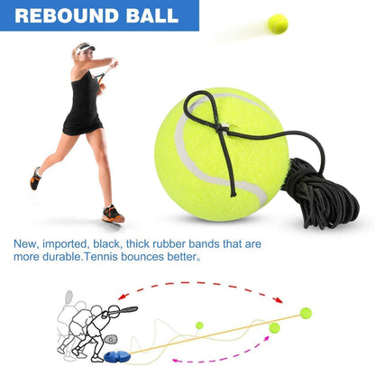SoloRally™ – Tennis Trainer voor effectieve training zonder partner en verbetering van techniek [50% Korting]