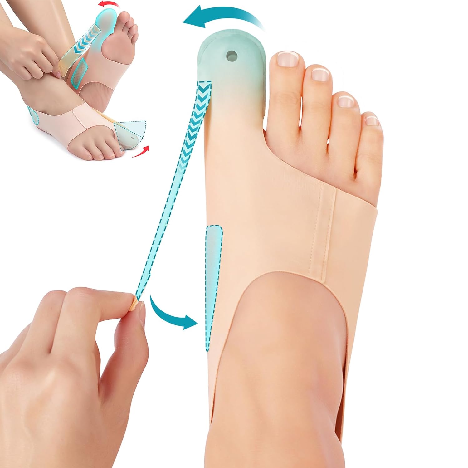 HalluxValgus™ - Jouw comfortabele oplossing voor pijnvrije voeten! [1 + 1 Gratis]