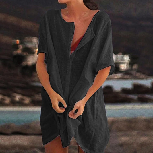 Franka™ - Katoenen linnen overhemd [50% Korting]