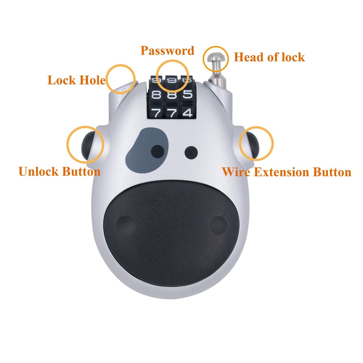 IronGrip™ Draagbaar anti-diefstal Slot