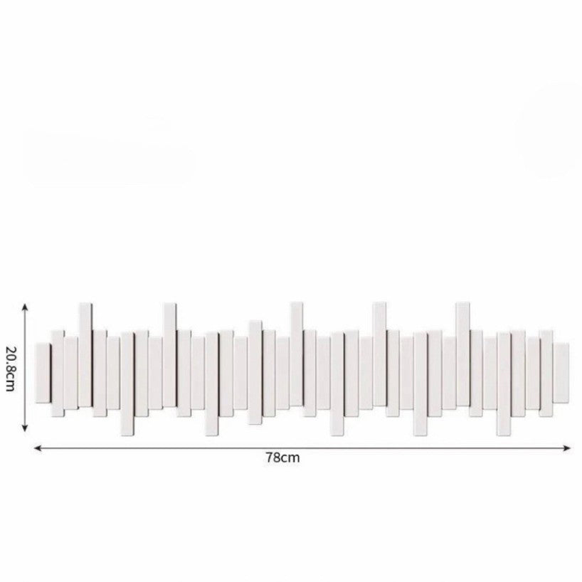 SonataRack – Stijlvolle wandkapstokhaak in pianodesign | 50% korting