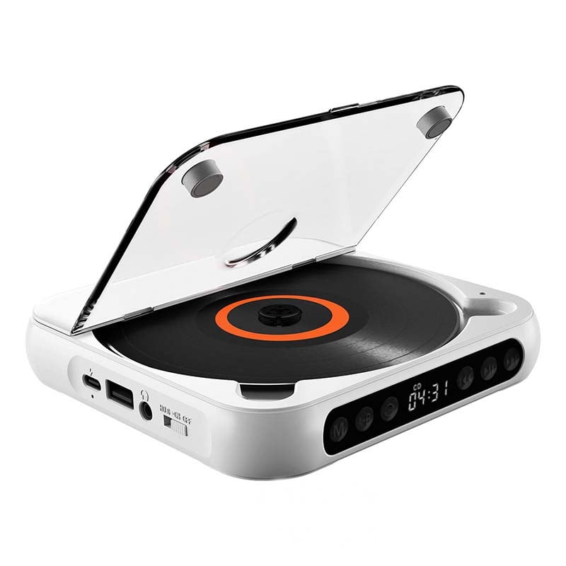 EveryMusic™ – Draagbare CD-speler met Bluetooth | Kristalhelder Geluid