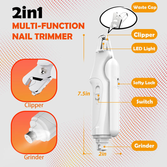 PetNail™ – Professionele nagelslijper voor honden & katten voor veilige verzorging [50% korting]