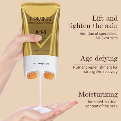 NeckLuxe™ – Anti-Aging Halsverzorging met 360° Massage-Roller