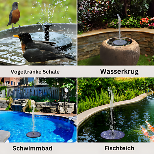 SunSprout™ – Zonne-energie Aangedreven Fontein voor Buiten [50% Korting]