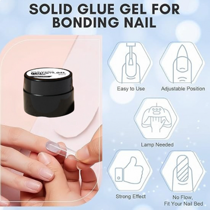 LumaBond™ Nagelgel – Sterke Hechting voor Press-On Nails [1+1 Gratis]