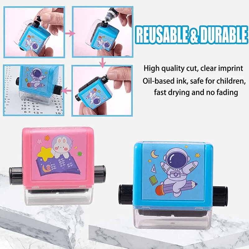 MathStamp™ – Spelenderwijs rekenen oefenen [2 + 2 Gratis]
