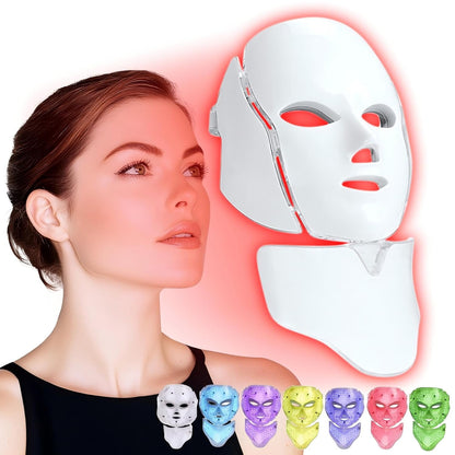 TherapyMask™ – 7-kleuren huidbehandeling, draadloos en oplaadbaar [50% Korting]