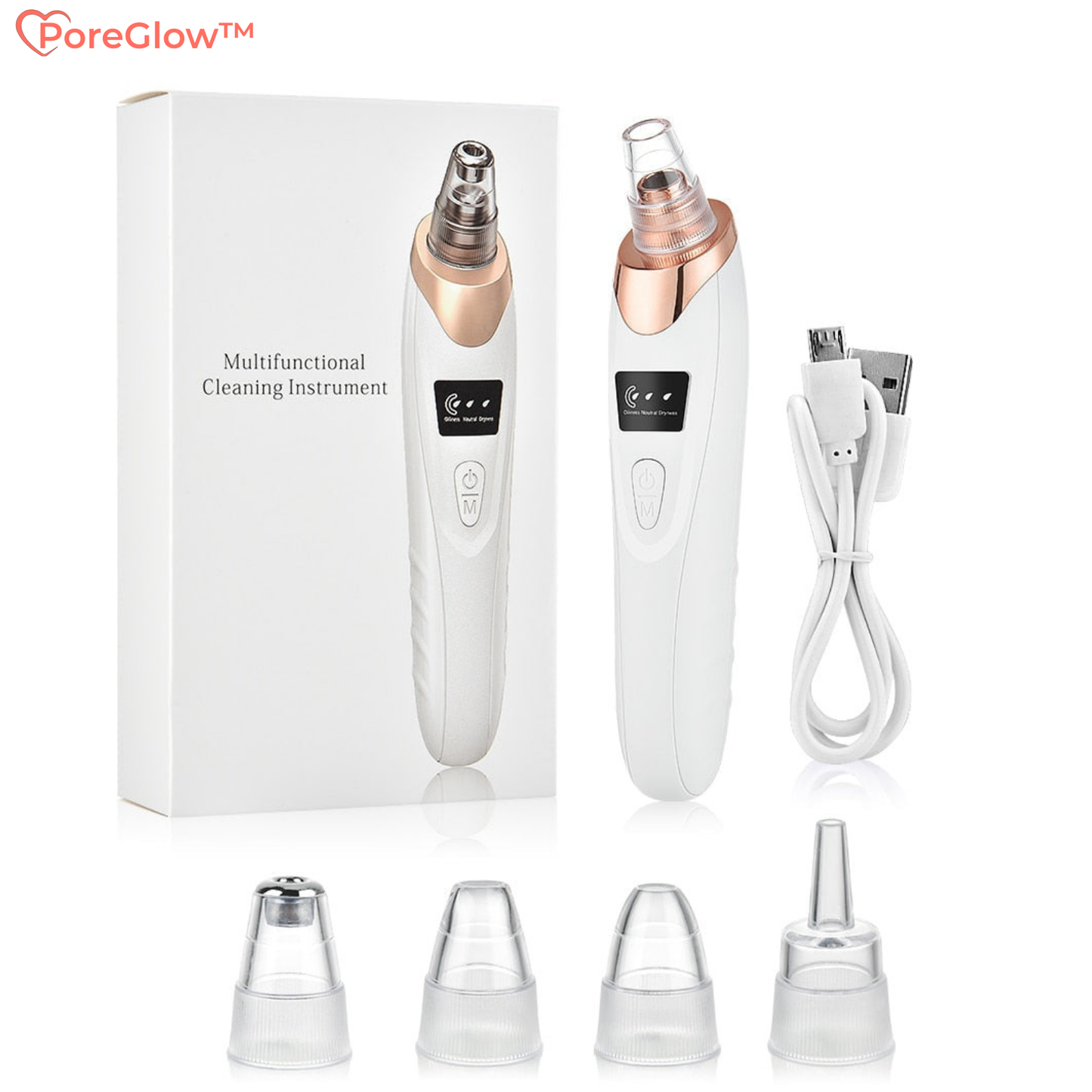 PoreGlow™ – Blackhead Verwijderaar Set voor Diepe Porenreiniging
