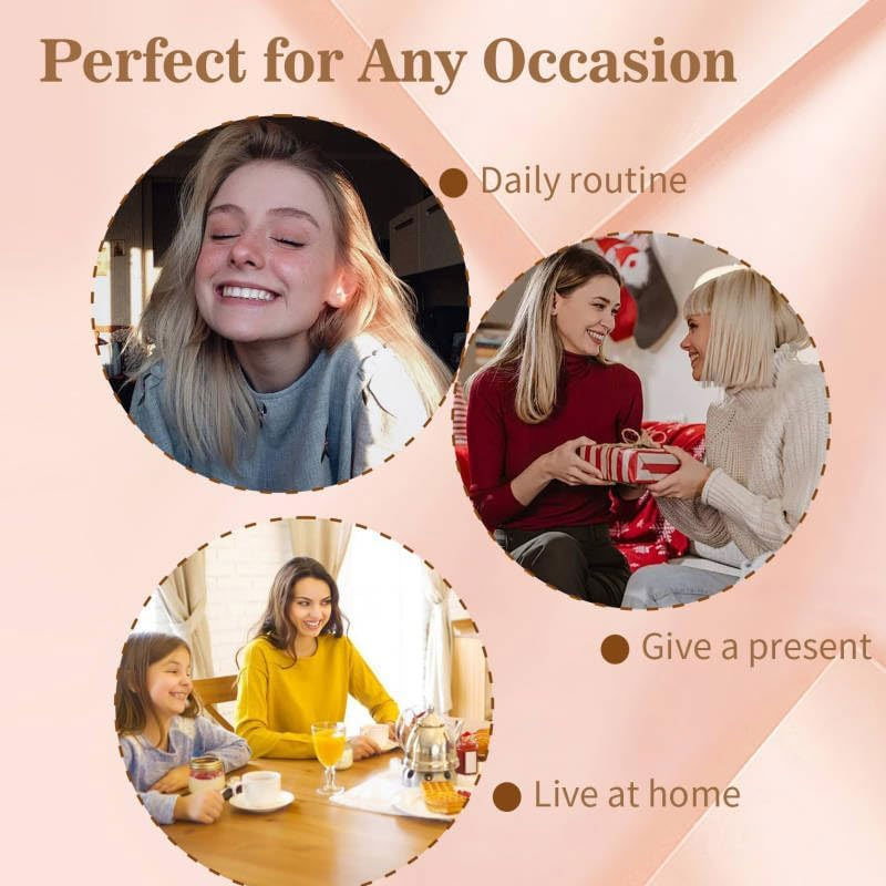 Tressclip™ – Ovale haarspeldenset voor stijlvolle en elegante kapsels [2 + 2 Gratis]