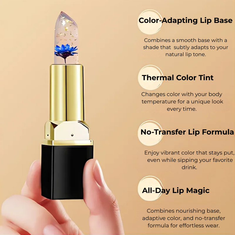 MagicLips™ – Magische & kleurveranderende bloemenlippenstift voor unieke lippen [1 + 1 Gratis]