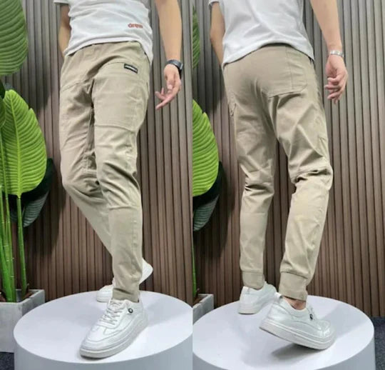 Lucas™ – Soepele stretch cargo jeans voor heren | 50% korting