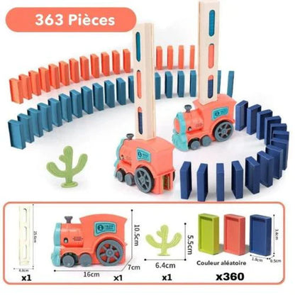 DominoTrain™ – Automatische dominotrein voor spel & plezier [50% Korting]