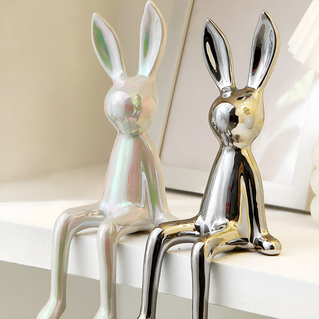 BunnyLuxe – Elegante Keramieken Haas voor Stijlvol Wonen [50% Korting]