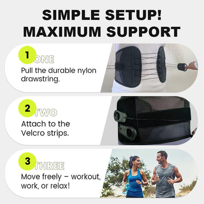 LumbarBrace™ – Comfortabele houdingcorrectie voor rug en wervelkolom [50% Korting]