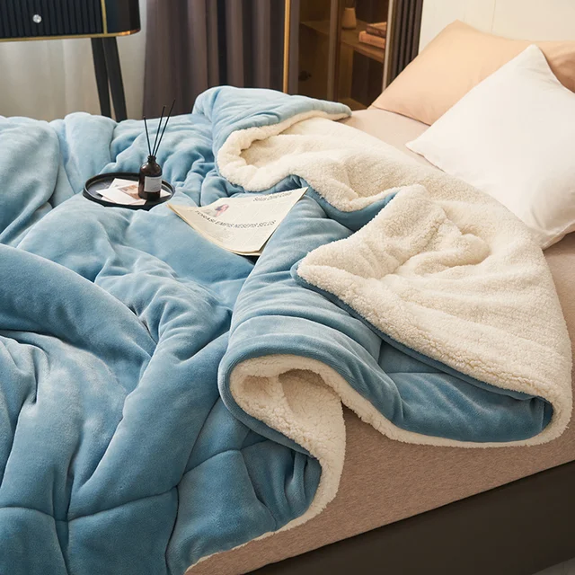 Flanel-fleece knuffeldeken – zacht, warm en machinewasbaar