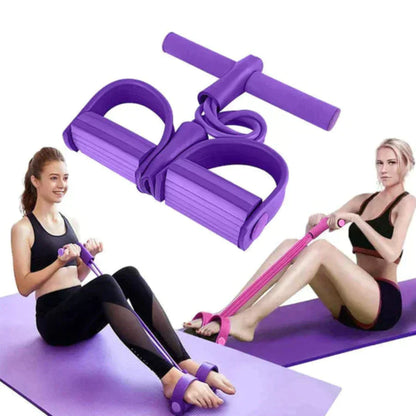 RopeFit™ – Sit-ups, trekkoord & fitness-elastiek voor effectieve full-body training [50% Korting]