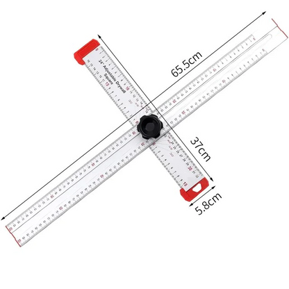 AngleCut™ – Hoogprecisie Hoekmeter voor Exacte Sneden en Metingen